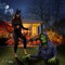 BOO BOX 36" Halloween Groundbreaking Decoration - Scary Outdoor Halloween Decor for Porch or Yard